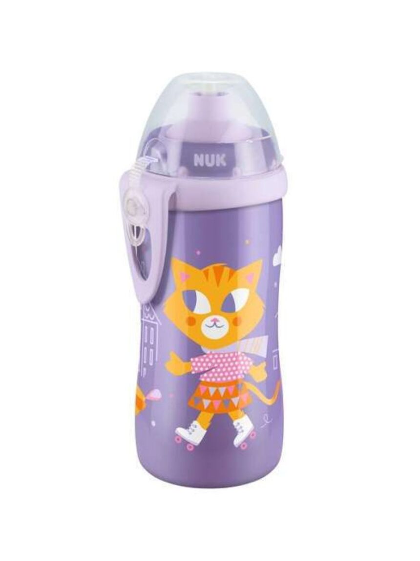 Nuk first choice junior cup παγούρι με κλιπ & καπάκι push-pull 300ml 18m+ (διάφορα σχέδια) - Nuk