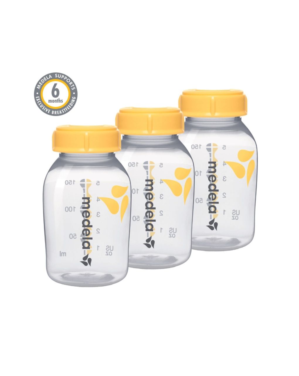 Medela breast milk bottles φιάλες μητρικού γάλακτος 150ml x 3τμχ - Medela