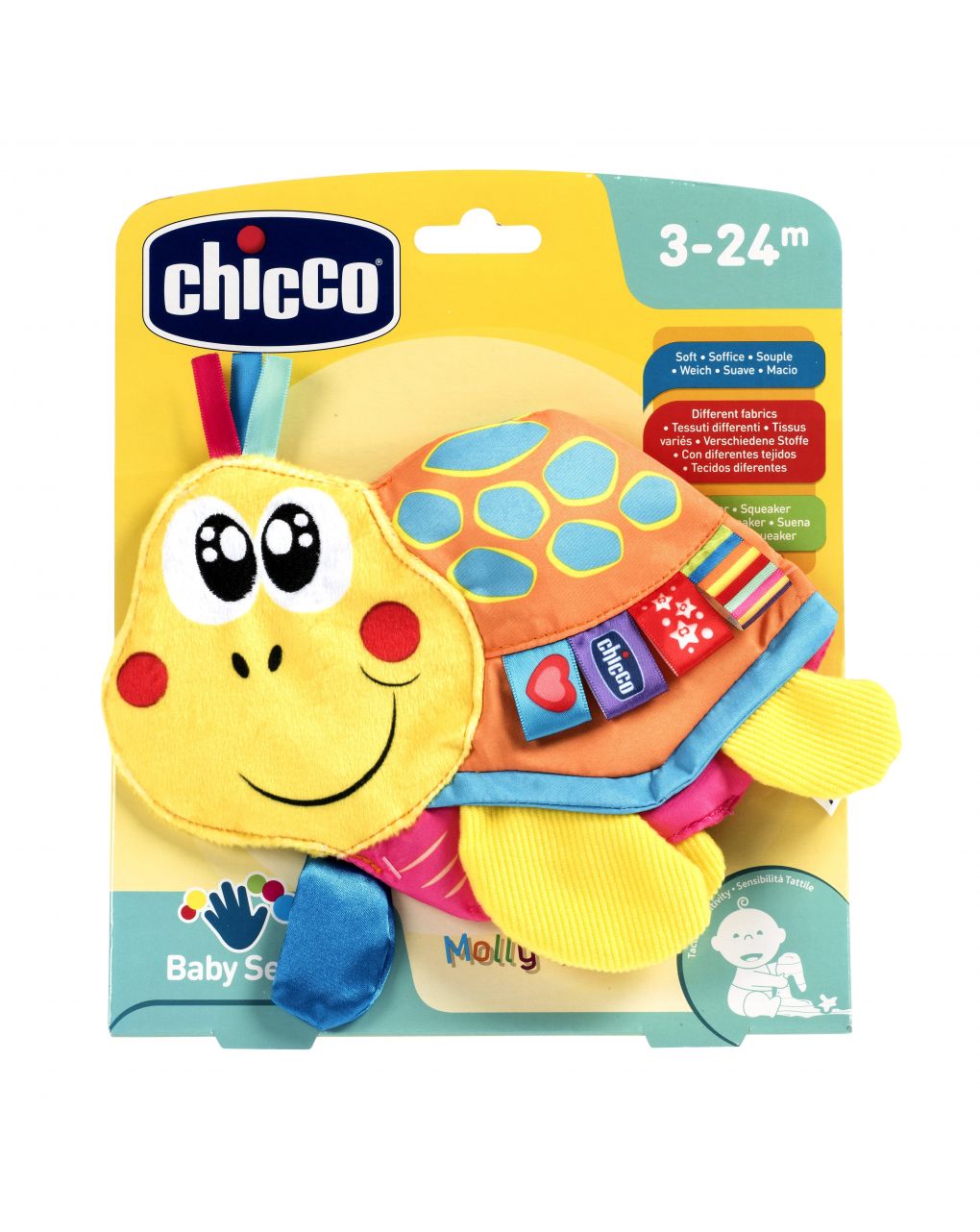 Chicco κουδουνίστρα γλυκιά χελώνα y02-07895-00 - Chicco