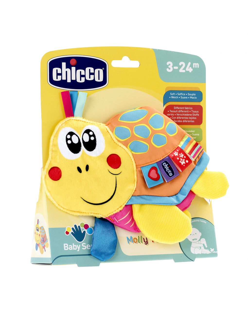 Chicco κουδουνίστρα γλυκιά χελώνα y02-07895-00 - Chicco