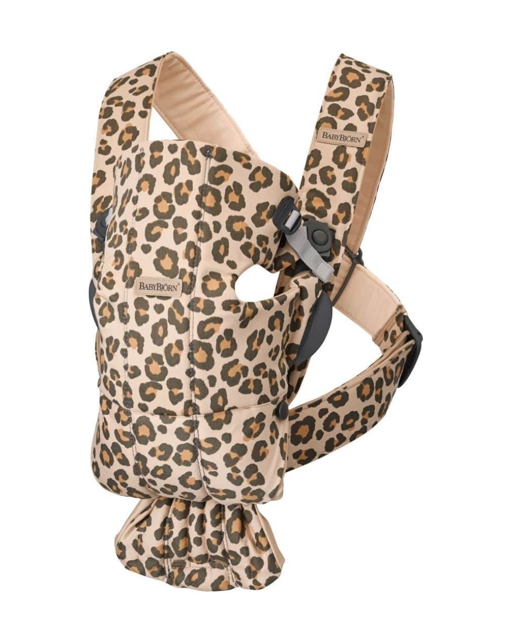 Babybjorn μάρσιπος mini cotton leopard beige - Baby Bjorn