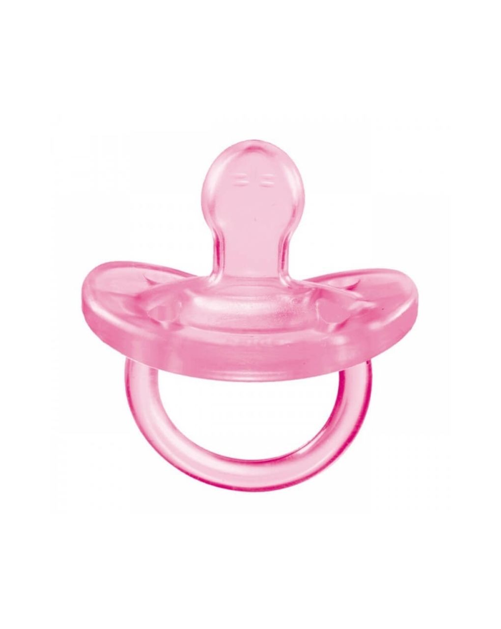 Chicco physio soft silicone πιπίλα σιλικόνης 6-12m ροζ c60-02712-11 - Chicco