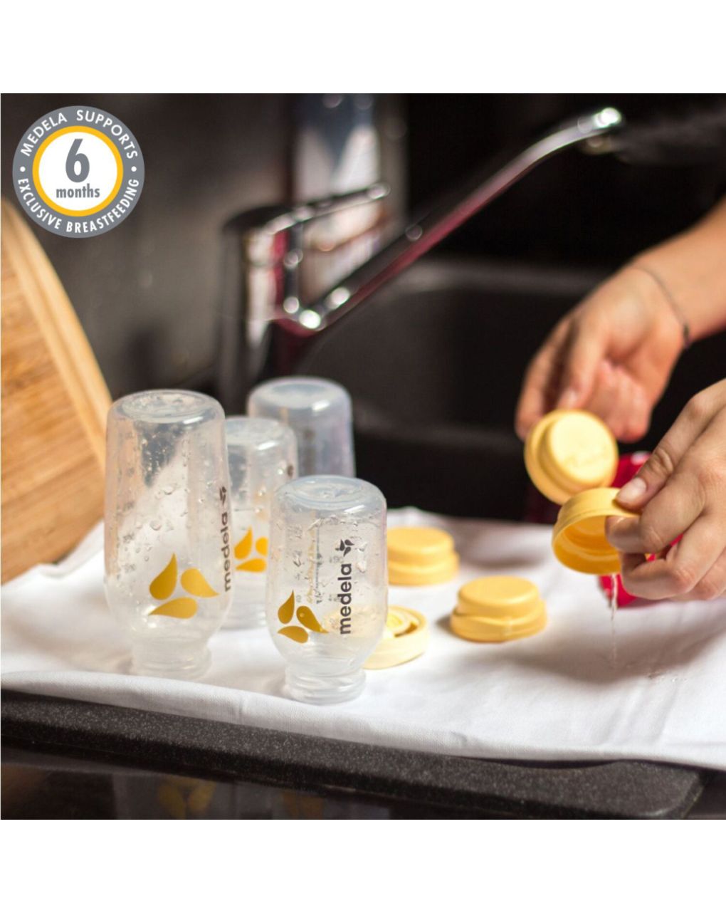 Medela breast milk bottles φιάλες μητρικού γάλακτος 150ml x 3τμχ - Medela