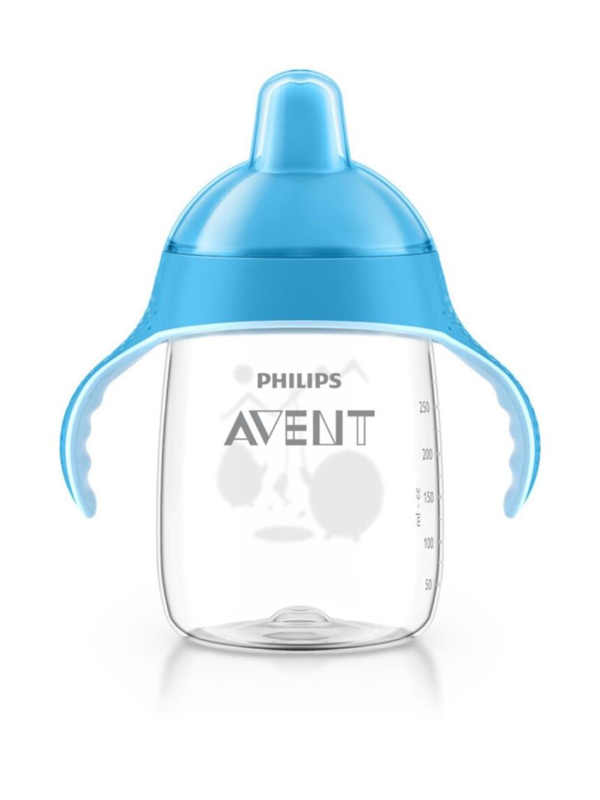 Philips avent ποτηράκι με λαβές 340ml 18m+ γαλάζιο, scf755/05 - Philips Avent