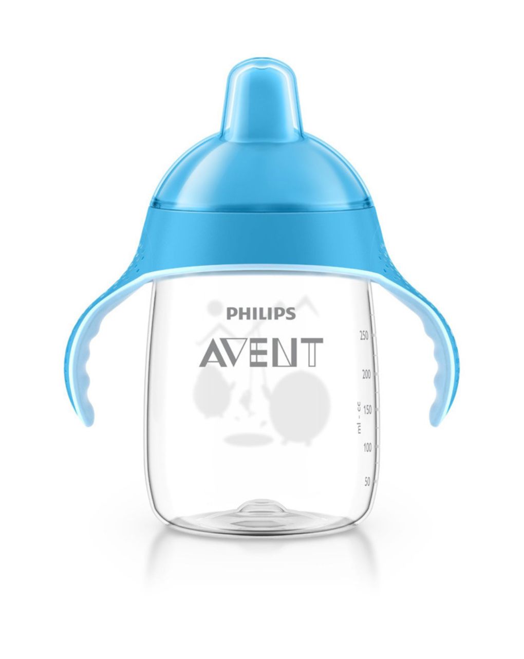 Philips avent ποτηράκι με λαβές 340ml 18m+ γαλάζιο, scf755/05 - Philips Avent