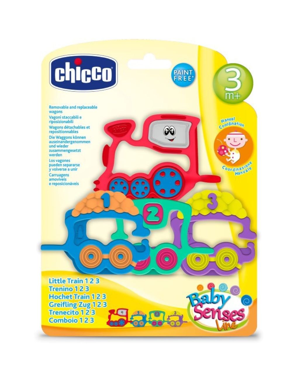 Chicco κουδουνίστρα τρενάκι - Chicco