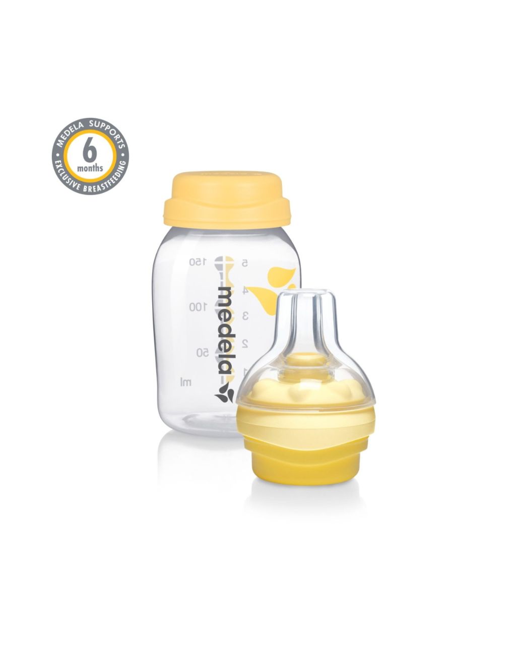 Medela ειδικό mπιμπερό calma για βρέφη που θυλάζουν 150ml - Medela