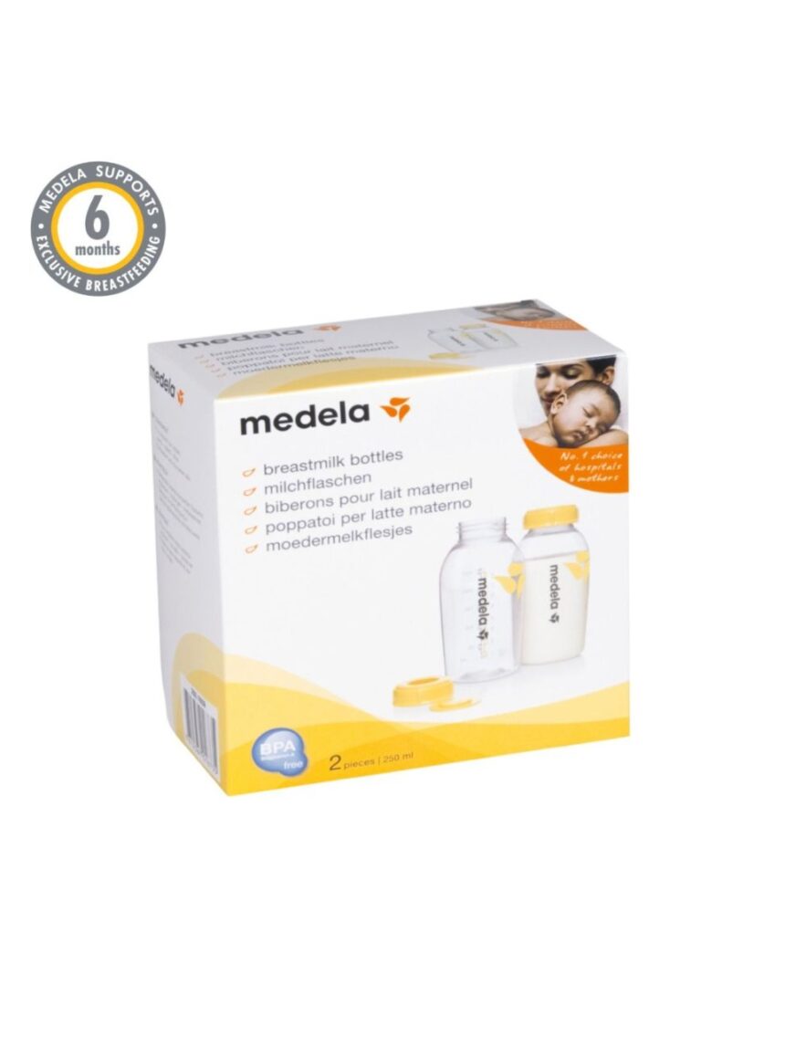 Medela breast milk bottles φιάλες μητρικού γάλακτος 250ml 2τμχ - Medela