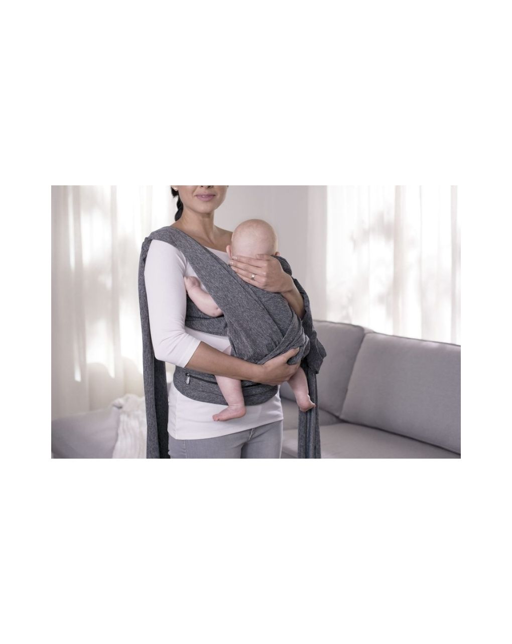 μάρσιπος boppy comfyfit grey - Boppy