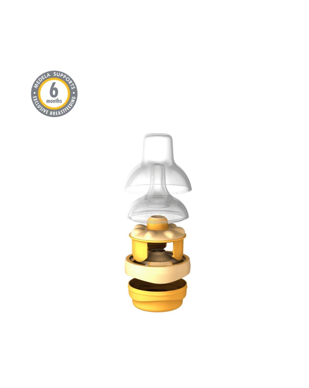 Medela ειδικό mπιμπερό calma για βρέφη που θυλάζουν 150ml - Medela