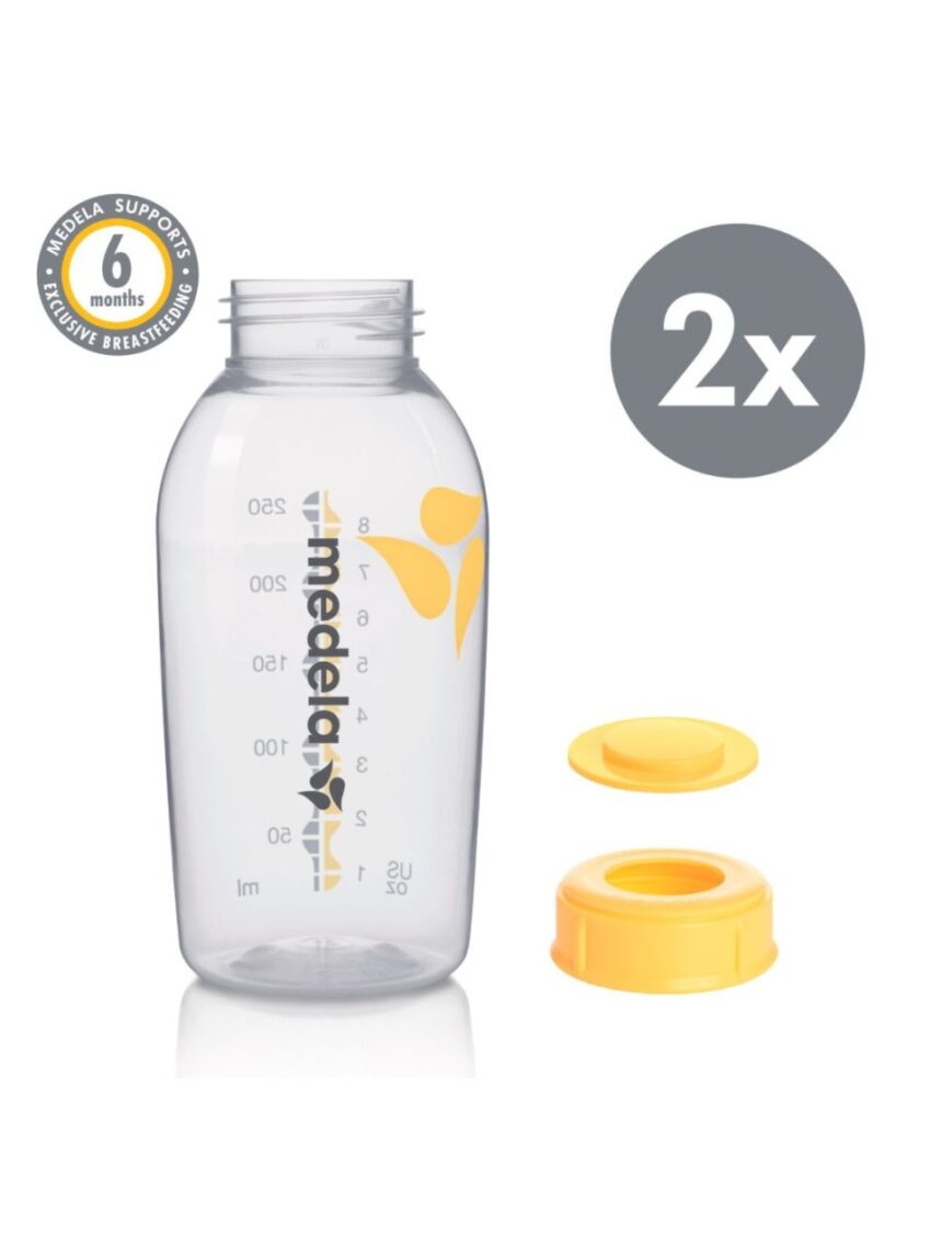 Medela breast milk bottles φιάλες μητρικού γάλακτος 250ml 2τμχ - Medela