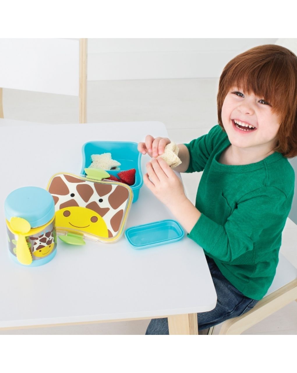 Skip hop zoo φαγητοδοχείο - θερμός 325ml giraffe 29-2903005-04 - SKIP HOP