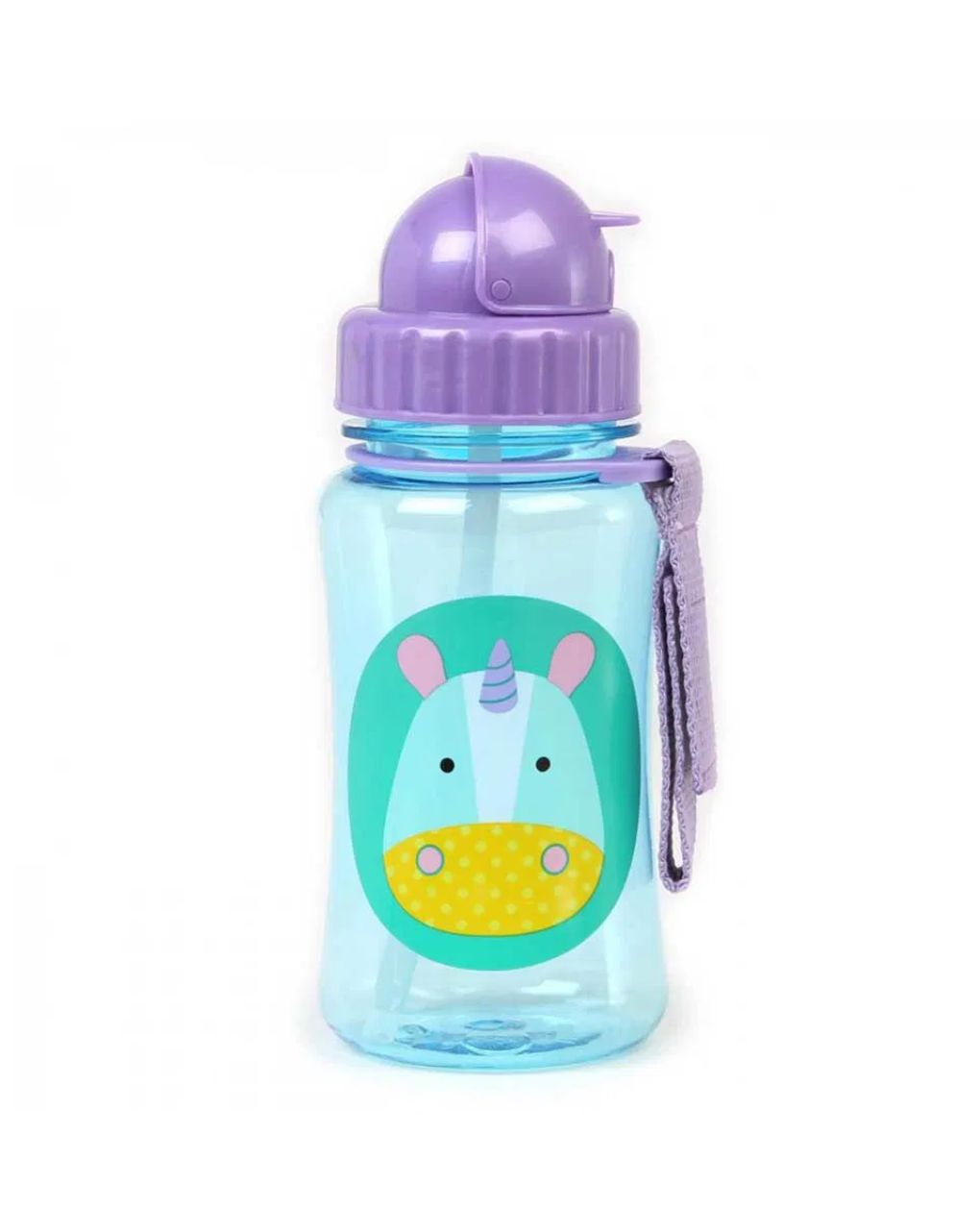 Skip hop zoo πλαστικό παγούρι με καλαμάκι 350ml unicorn 29-2903003-06 - SKIP HOP
