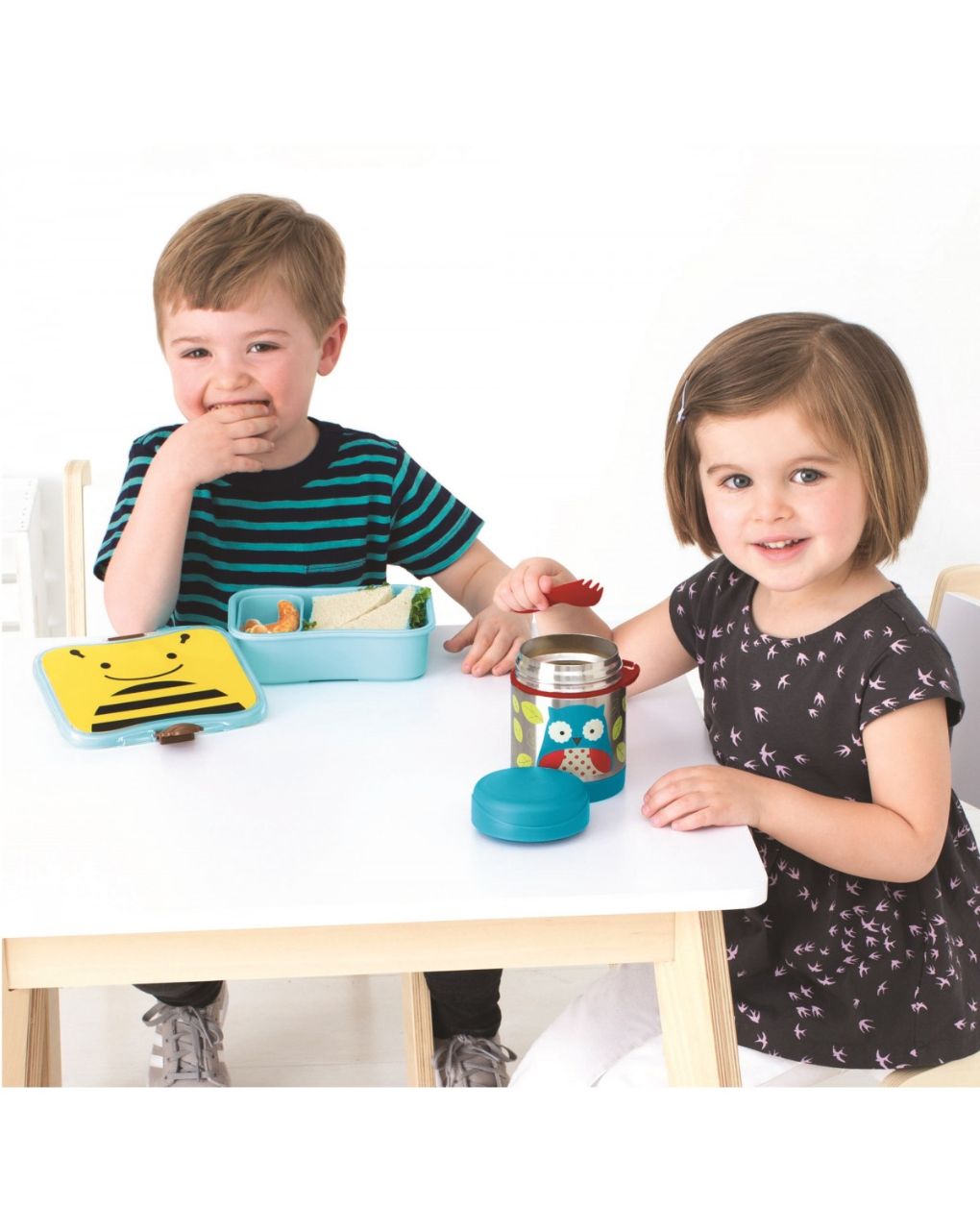 Skip hop zoo φαγητοδοχείο - θερμός 325ml owl 29-2903005-02 - SKIP HOP