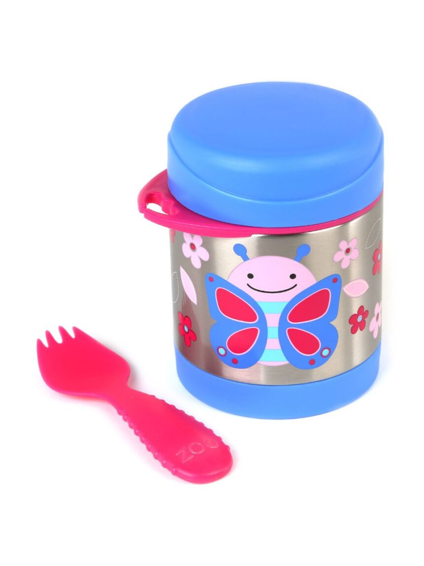 Skip hop zoo φαγητοδοχείο - θερμός 325ml butterfly 29-2903005-05 - SKIP HOP