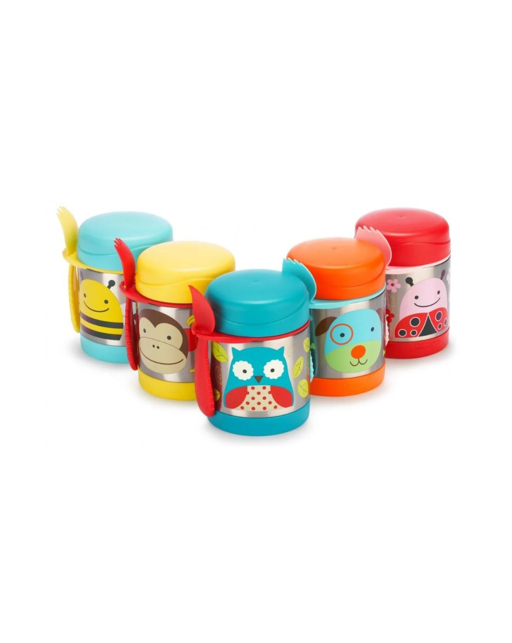 Skip hop zoo φαγητοδοχείο - θερμός 325ml owl 29-2903005-02 - SKIP HOP