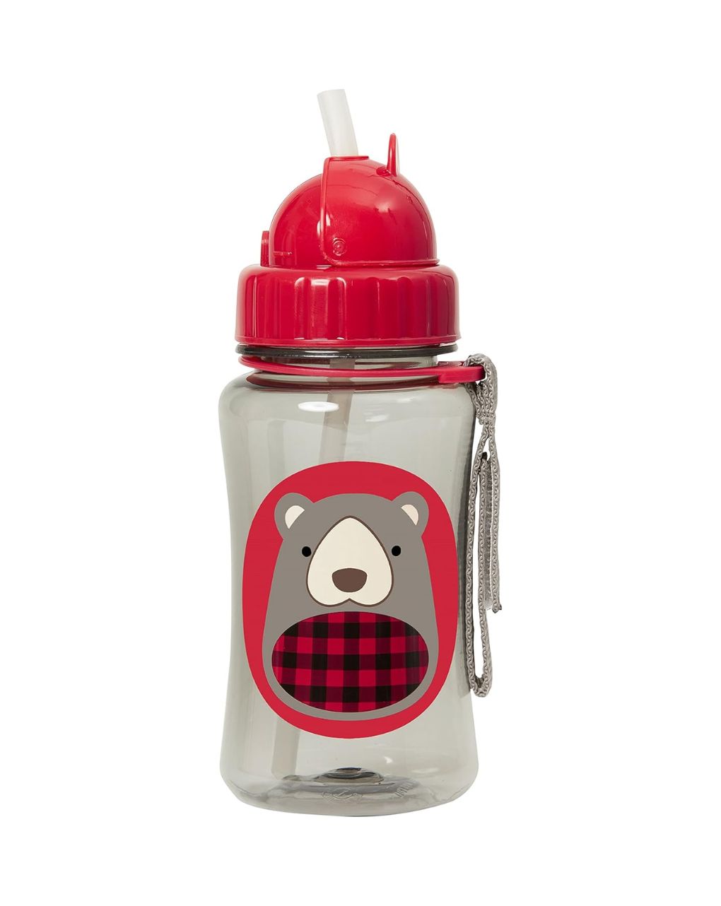 Skip hop winter zoo πλαστικό παγούρι με καλαμάκι 350ml bear29-2903003-24 - SKIP HOP