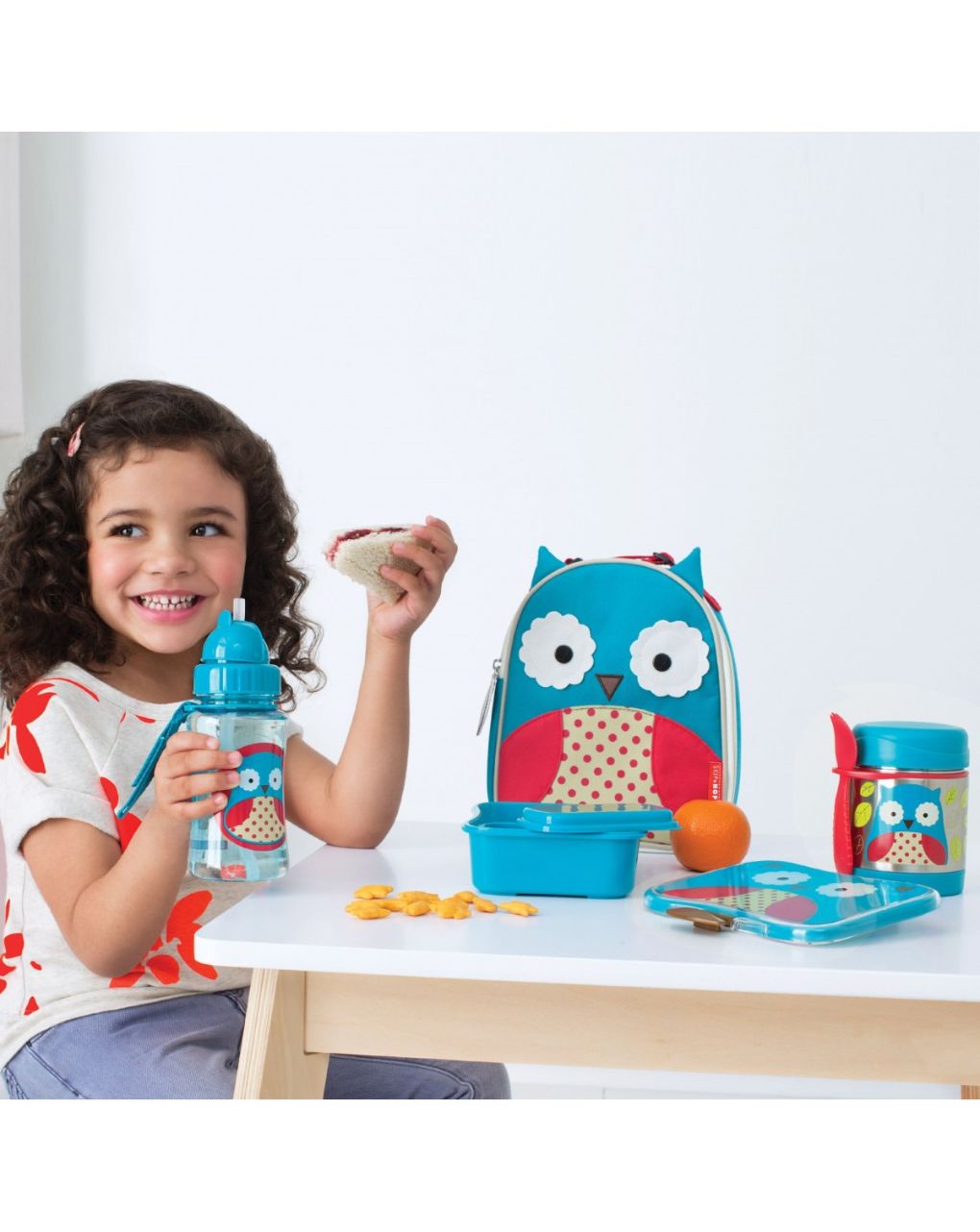 Skip hop zoo φαγητοδοχείο - θερμός 325ml owl 29-2903005-02 - SKIP HOP