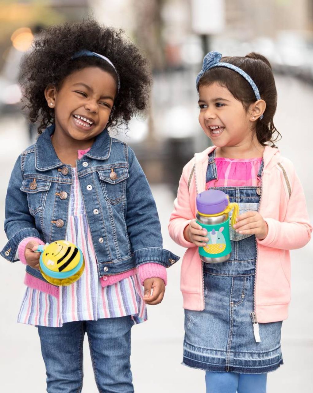 Skip hop zoo stainless steel παγούρι με καλαμάκι 350ml unicorn 29-2903011-06 - SKIP HOP