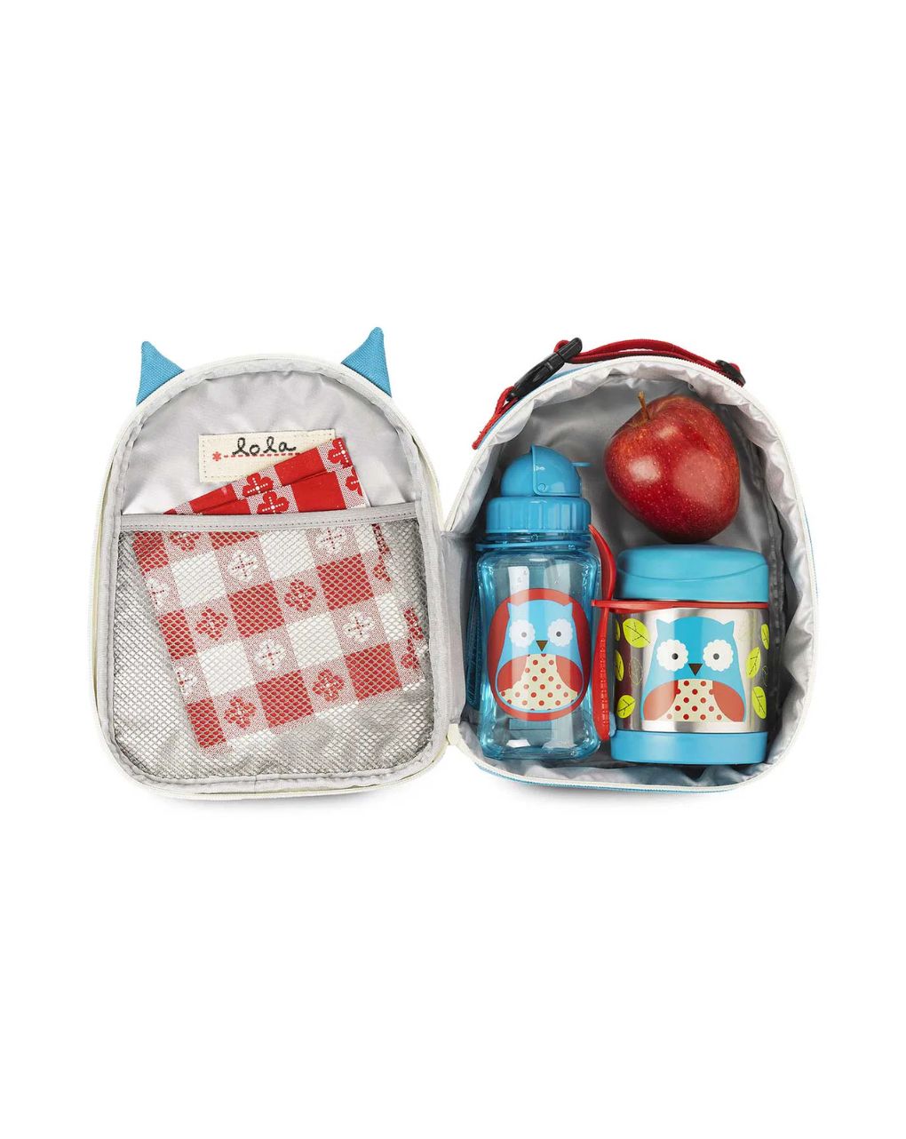 Skip hop zoo τσαντάκι φαγητού owl f709bg011ws01m - SKIP HOP