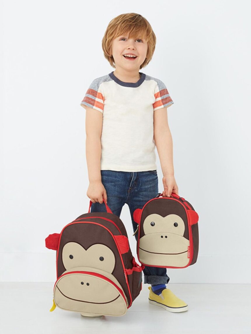 Skip hop zoo παιδική τσάντα πλάτης monkey 29-2902001-01 - SKIP HOP