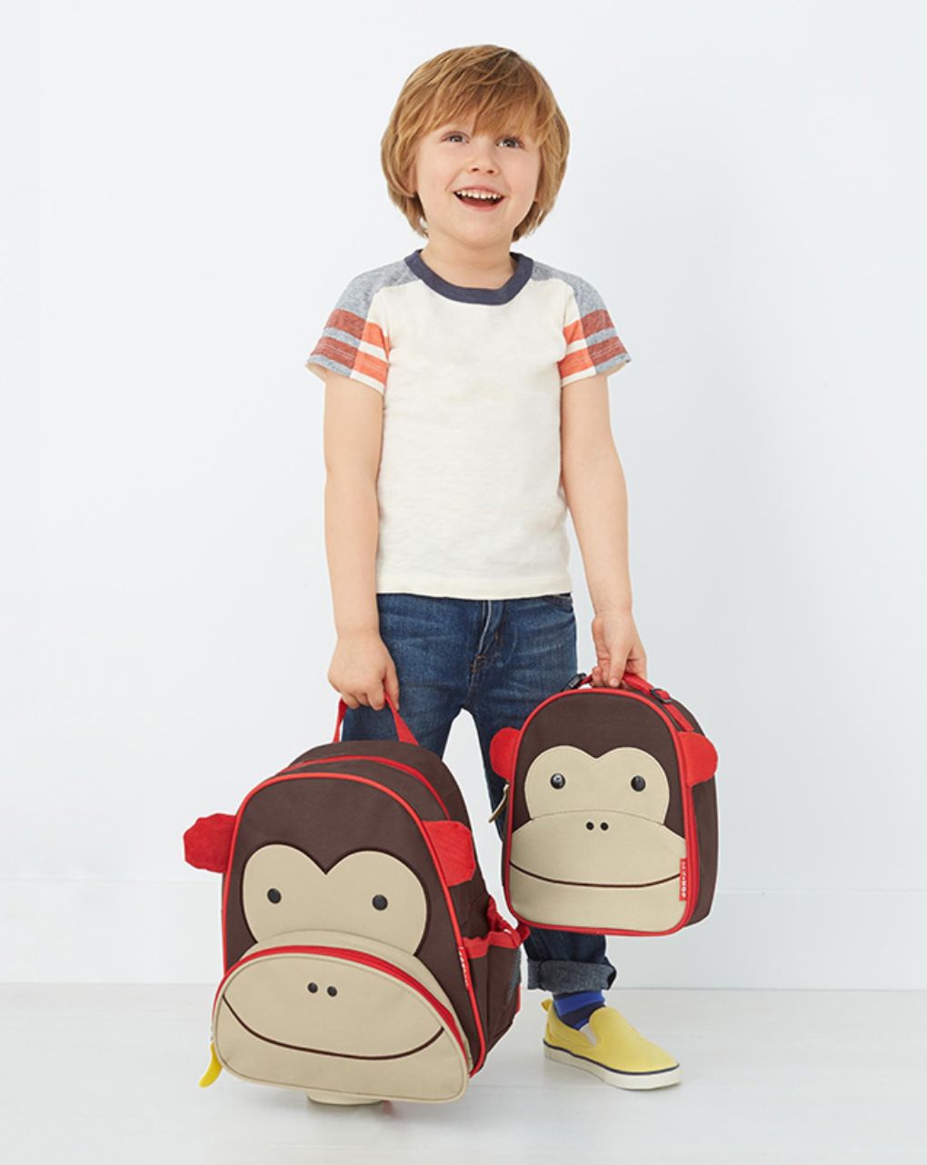 Skip hop zoo παιδική τσάντα πλάτης monkey 29-2902001-01 - SKIP HOP
