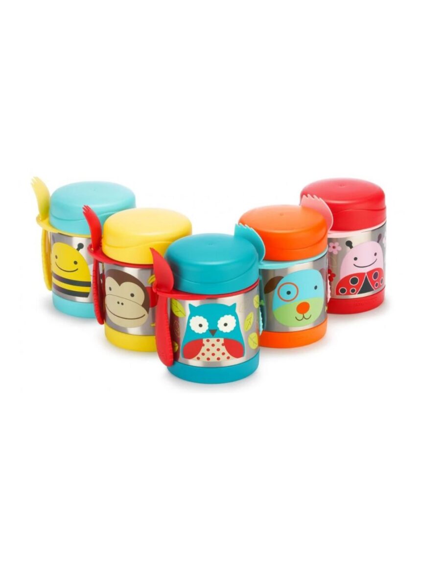 Skip hop zoo φαγητοδοχείο - θερμός 325ml monkey 29-2903005-01 - SKIP HOP