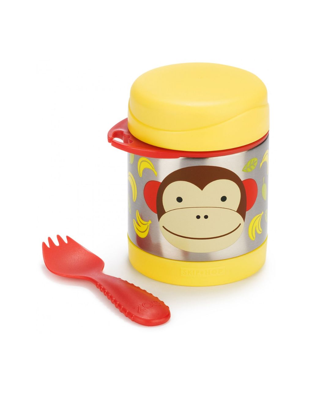 Skip hop zoo φαγητοδοχείο - θερμός 325ml monkey 29-2903005-01 - SKIP HOP