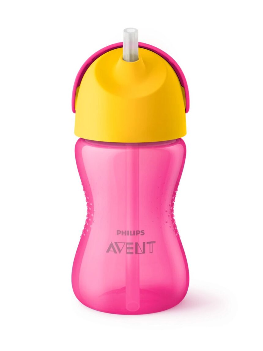 Philips avent ποτηράκι με καλαμάκι ροζ 300ml scf798/02 - Philips Avent