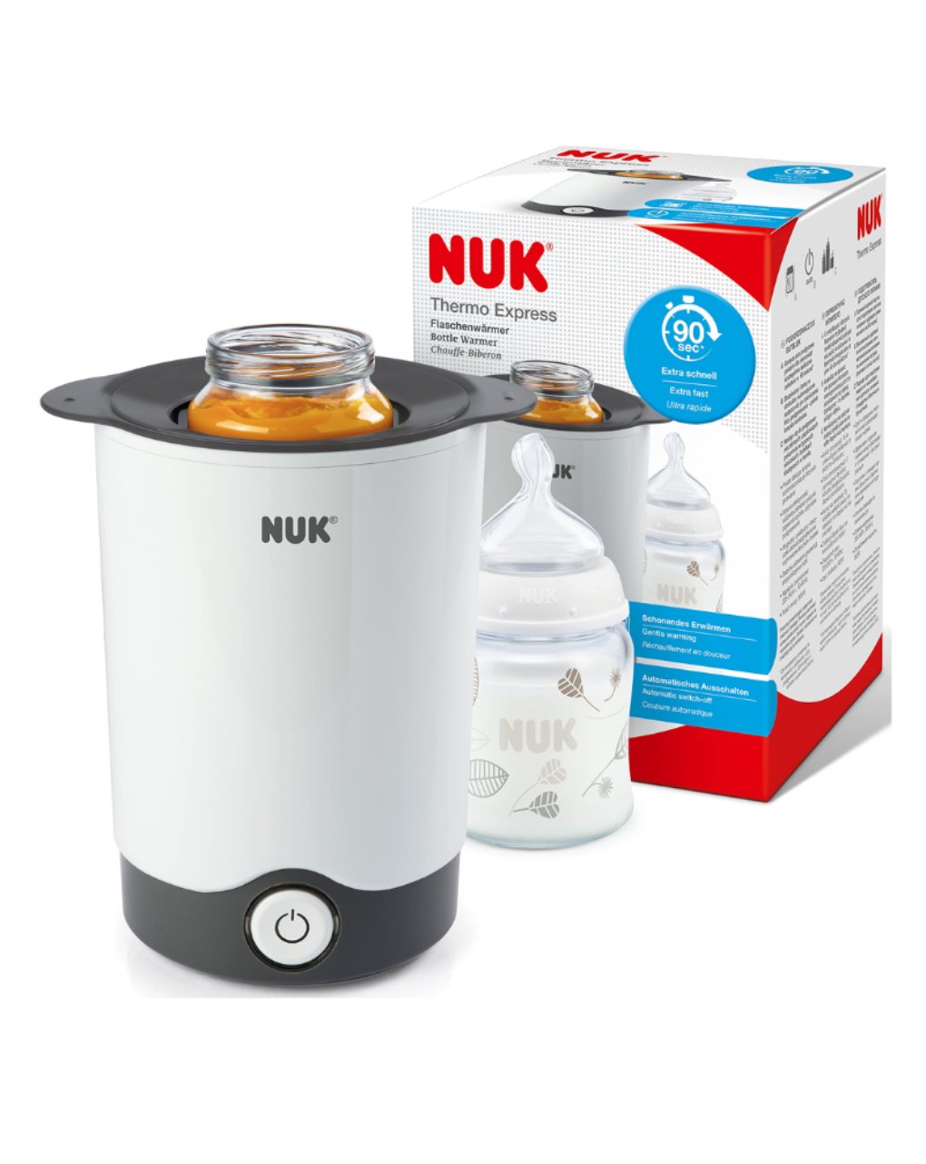 νuk thermo express θερμαντήρας μπιμπερό & βρεφικών τροφών 10.256.378 - Nuk