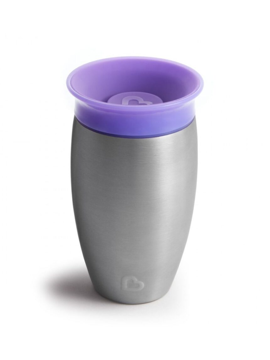 Munchkin εκπαιδευτικό ποτηράκι miracle 360° stainless steel sippy 296ml 12m+ 12370 - Munchkin