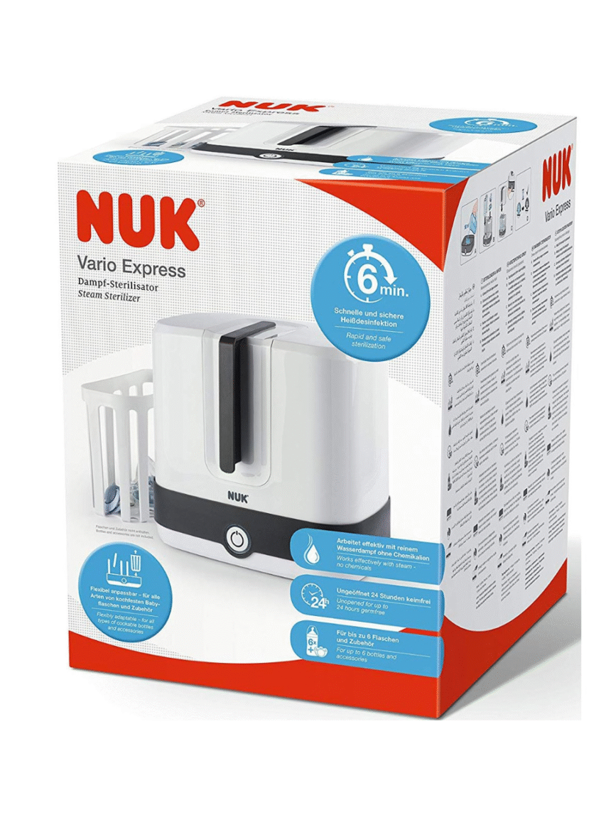 Nuk vario express αποστειρωτήρας ατμού - Nuk
