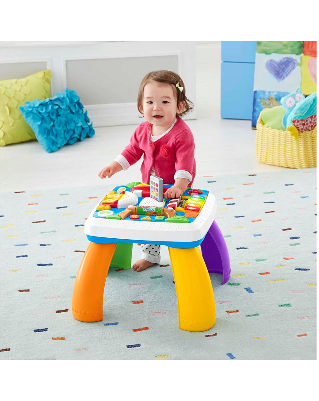 Mattel fisher price laugh & learn εκπαιδευτικό τραπέζι drh43 - Fisher-Price