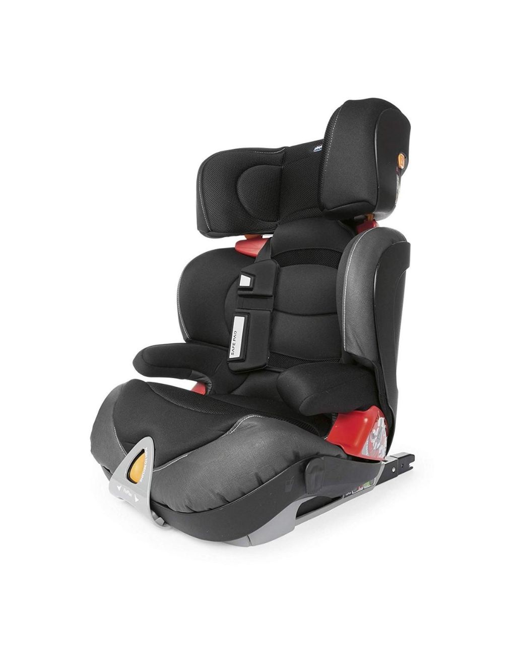 Chicco κάθισμα αυτοκινήτου oasys fix plus evo ομ. 2-3, jet black - Chicco