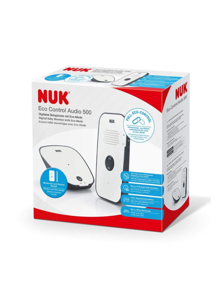 Nuk ενδοεπικοινωνία ήχου eco control audio 500 - Nuk