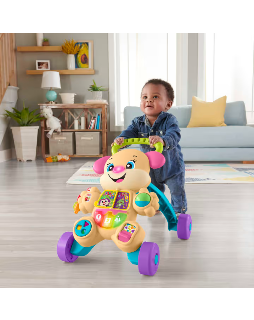Mattel fisher-price εκπαιδευτική στράτα σκυλάκι smart stages ροζ ftc68 - Fisher-Price