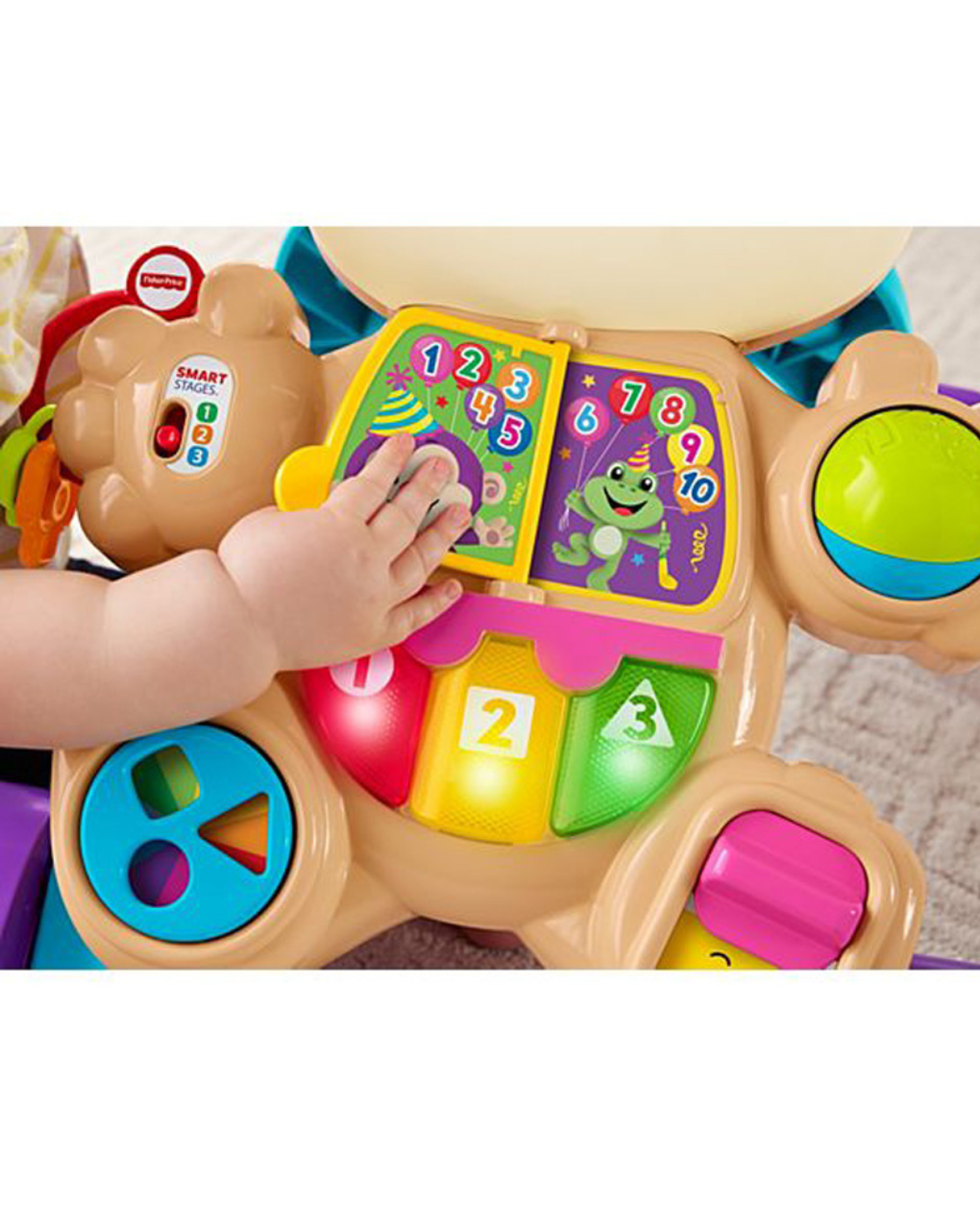 Mattel fisher-price εκπαιδευτική στράτα σκυλάκι smart stages ροζ ftc68 - Fisher-Price