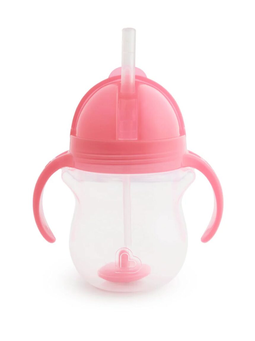Munchkin εκπαιδευτικό ποτήρι tip & sip cup 207ml pink 12482 - Munchkin