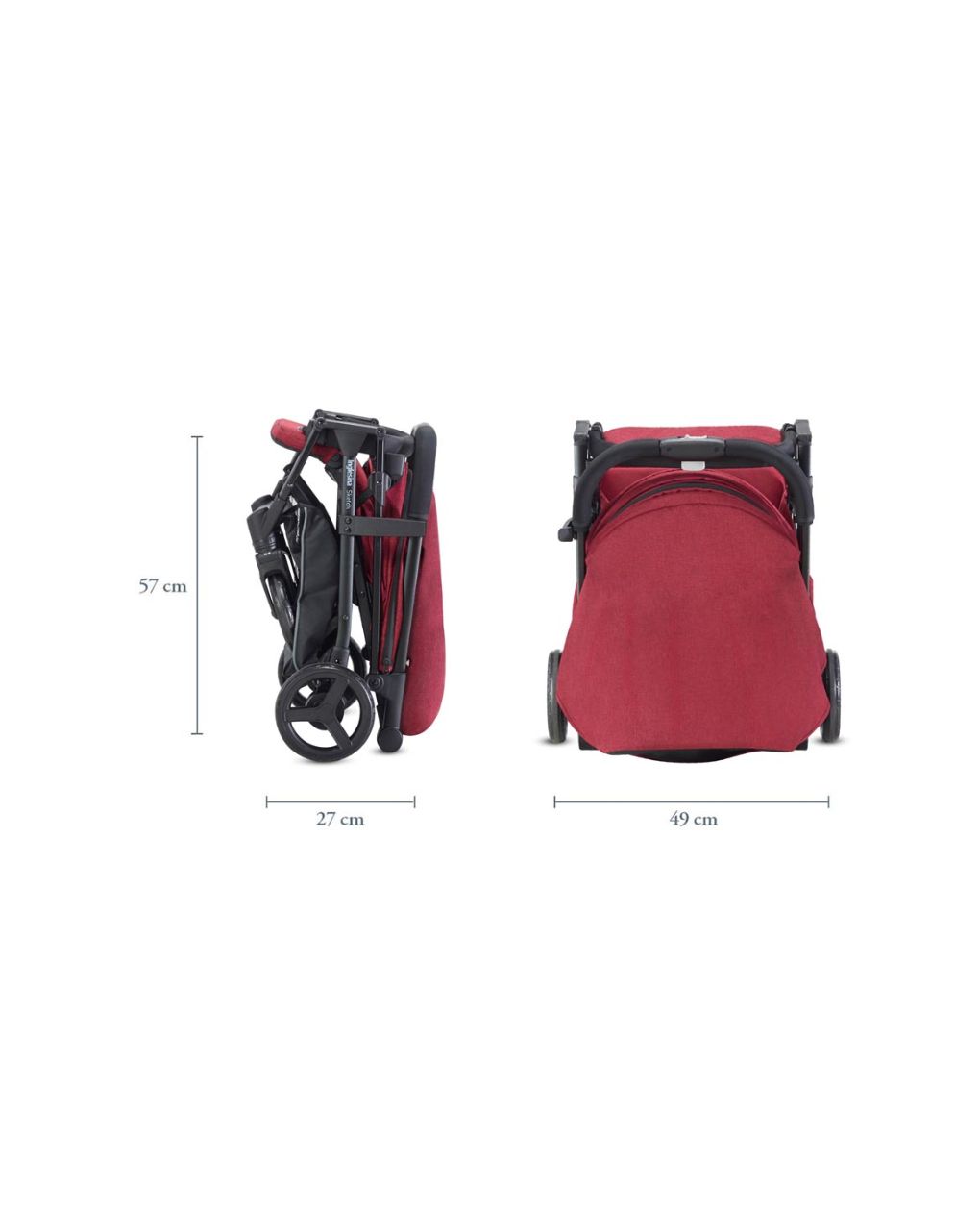 Inglesina ελαφρύ καρότσι περιπάτου sketch nero red - Inglesina