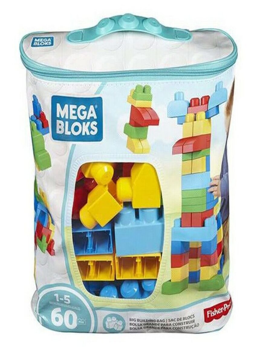 Mega bloks τσάντα με τουβλάκια 60 τμχ cyp67 - Mega bloks