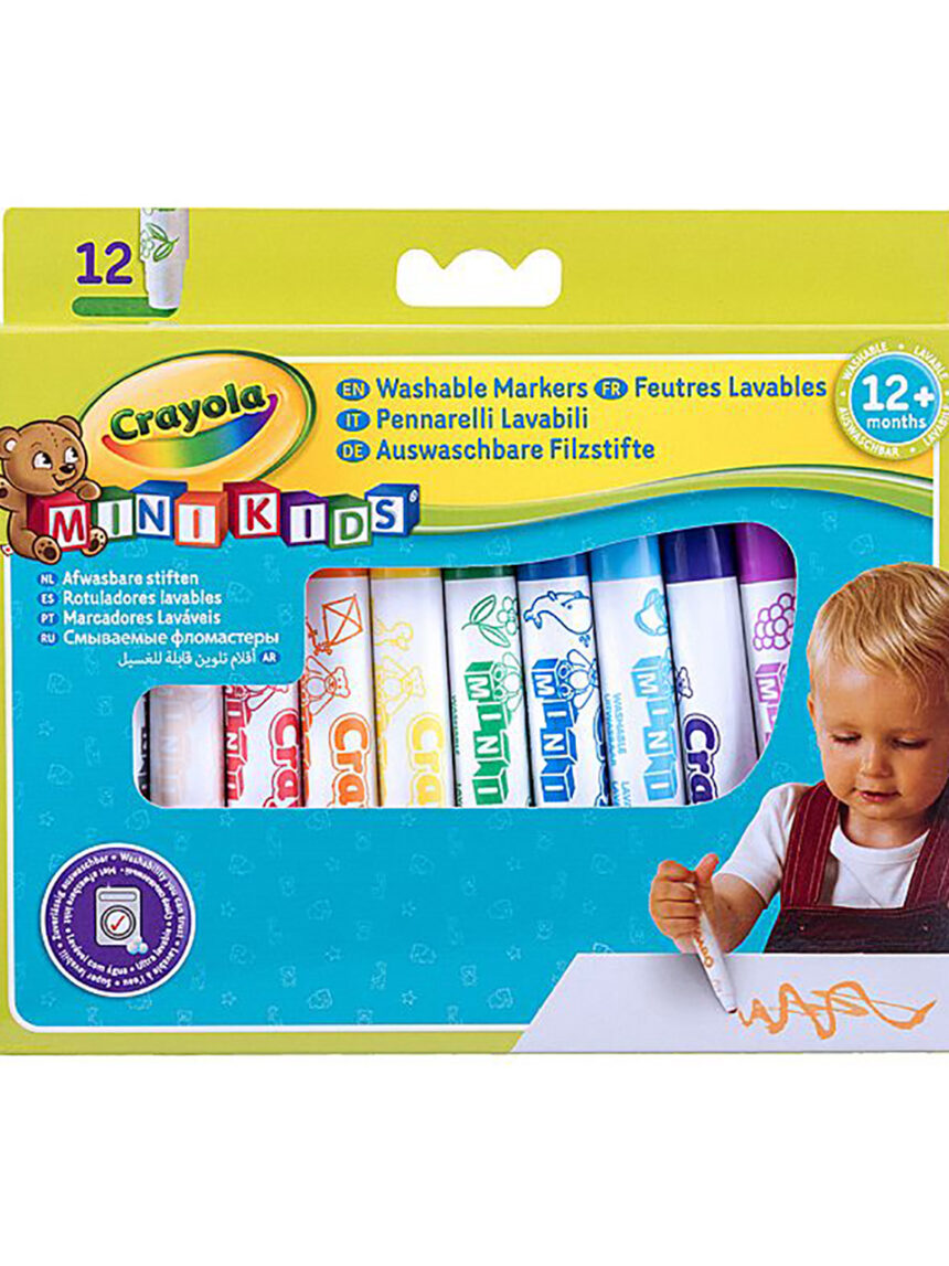 Crayola 12 μαρκαδόροι mini kids - Crayola