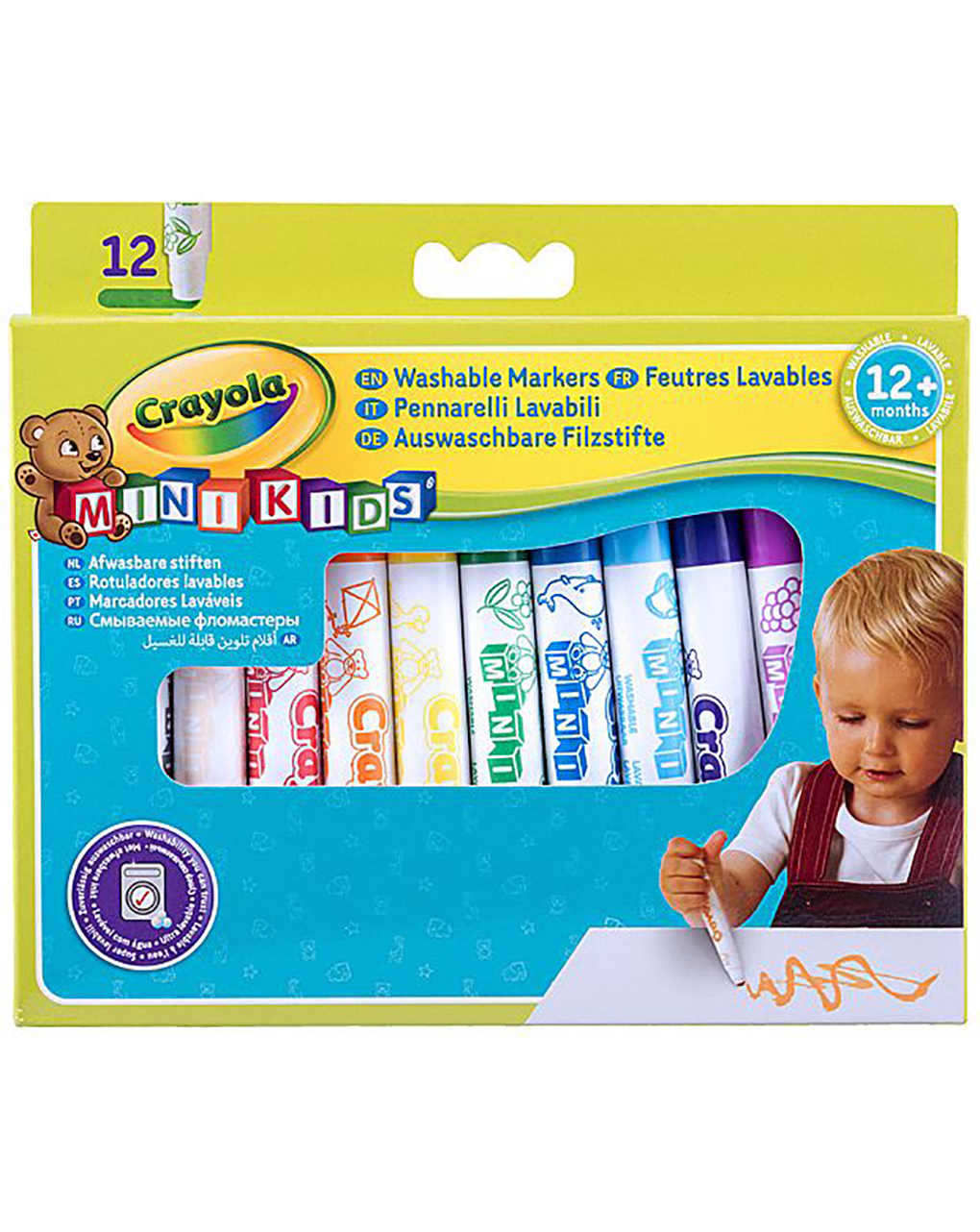 Crayola 12 μαρκαδόροι mini kids - Crayola