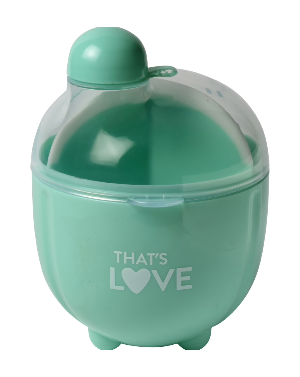 That's love δοχείο δοσομετρητής για μεταφορά γάλακτος σε σκόνη με 3 θήκες - That's Love