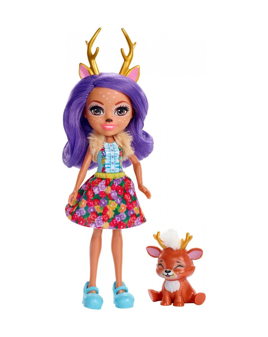 Mattel enchantimals κούκλα & ζωάκι φιλαράκι dvh87 (διάφορα σχέδια) - Mattel