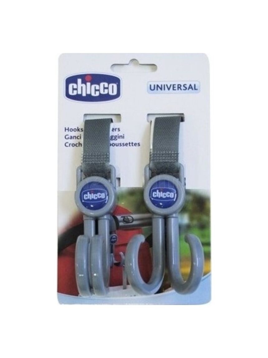 Chicco γάτζοι καροτσιού universal 2τμχ o90-79813-47 - Chicco