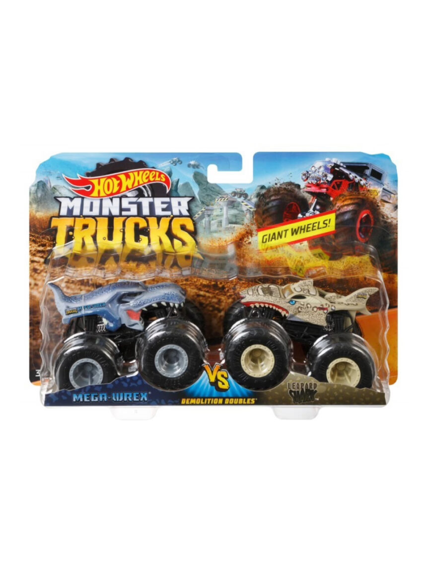 οχηματα monster trucks σετ των 2 - Hot wheels