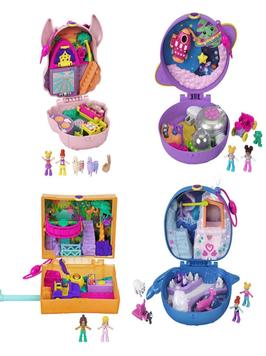 Polly pocket™ mini ο κόσμος της polly σετάκια fry35 - Mattel