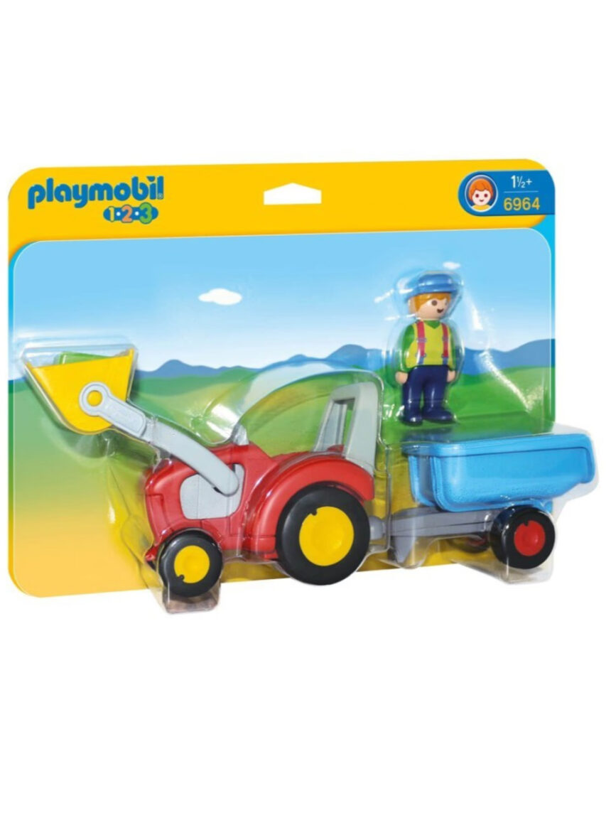 Playmobil τρακτέρ με καρότσα - Playmobil