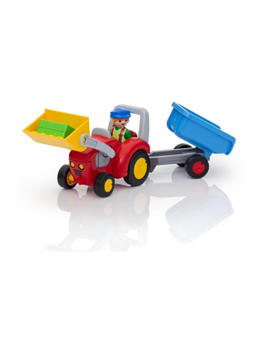 Playmobil τρακτέρ με καρότσα - Playmobil