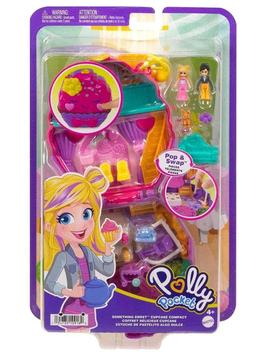 Polly pocket™ mini ο κόσμος της polly σετάκια fry35 - Mattel